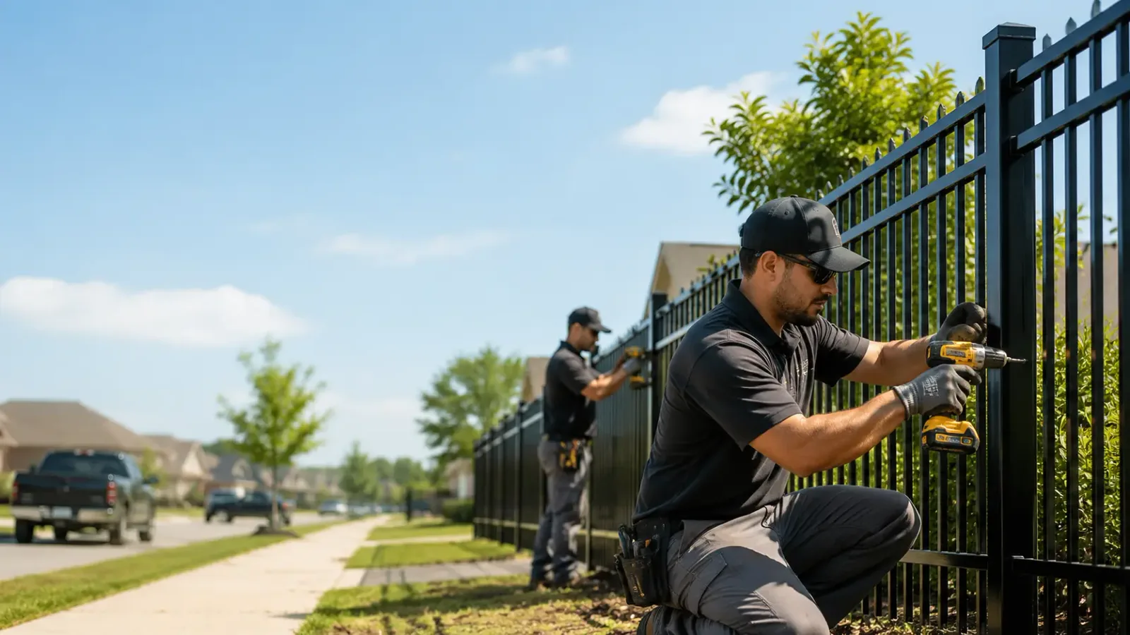 Metal Fence Installation in Acworth, GA